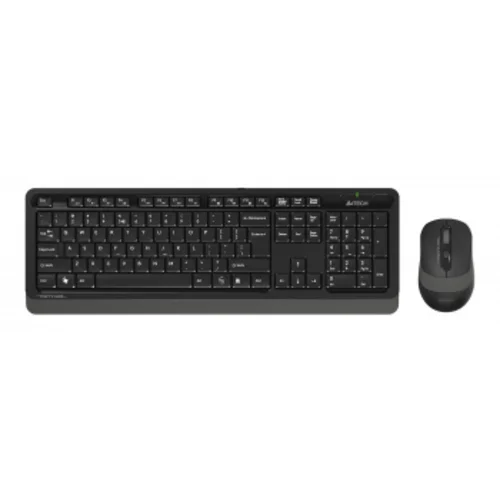 Клавиатура + мышь A4Tech Fstyler FG1010S клав:черный/серый мышь:черный/серый USB беспроводная Multimedia (FG1010S GREY)